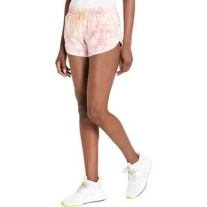 Columbia Women's Bogata Bay Stretch Printed Short, Peach Blossom, Size X-Small